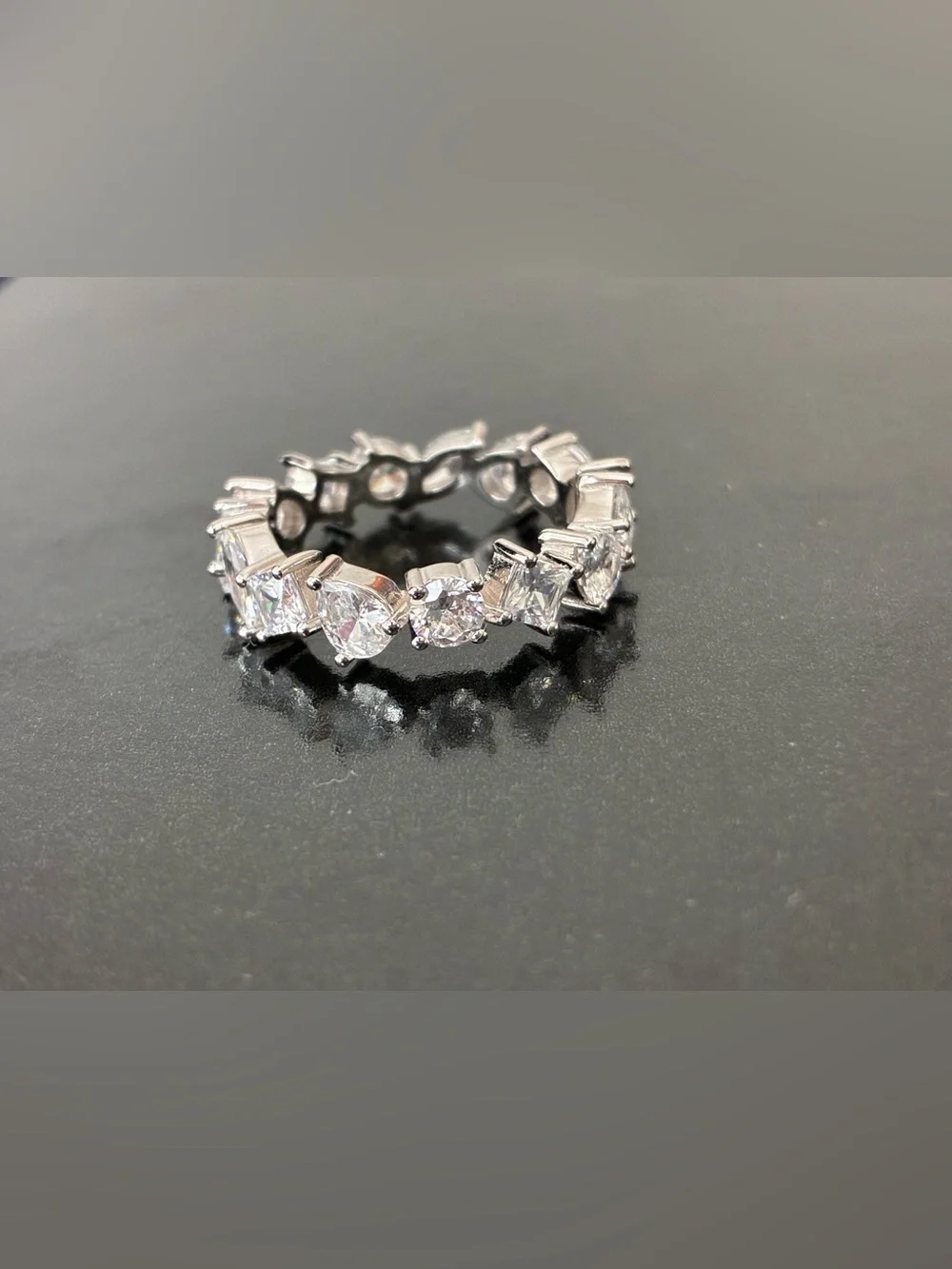 Sterling Silver 925 Ring Sz 8